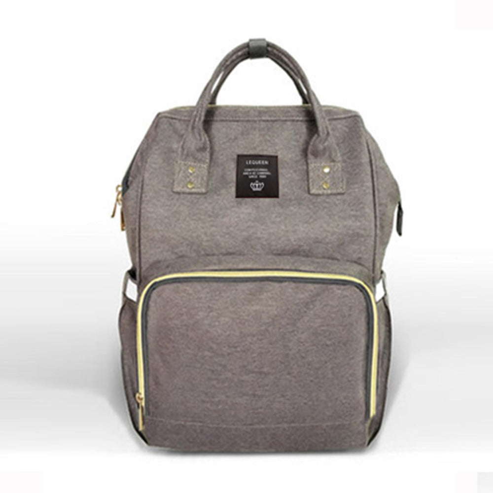 Fashion Mummy Maternity Nappy Bag - Dark Gray