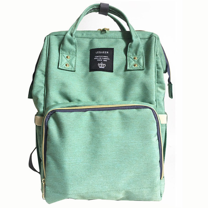 Fashion Mummy Maternity Nappy Bag - Light Green