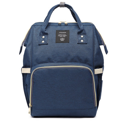 Fashion Mummy Maternity Nappy Bag - Navy Blue