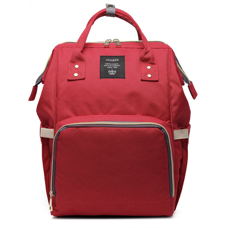 Fashion Mummy Maternity Nappy Bag - Red