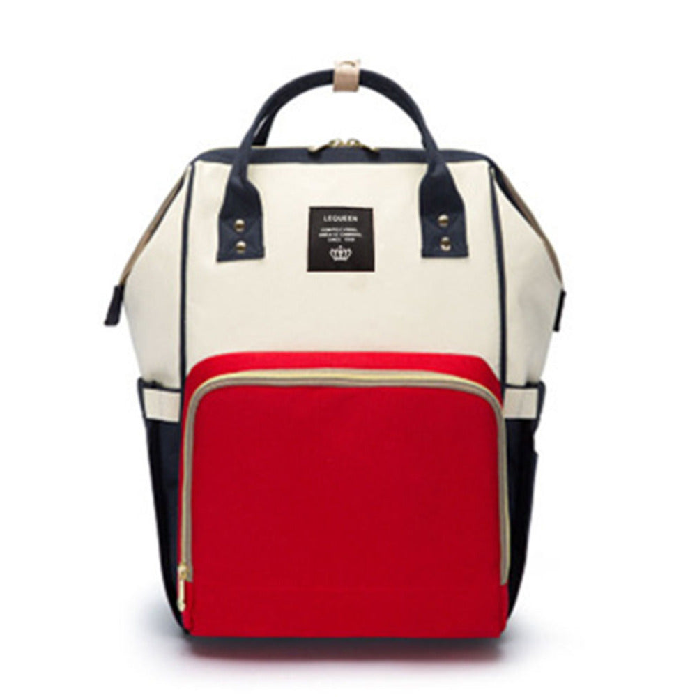 Fashion Mummy Maternity Nappy Bag - RWB