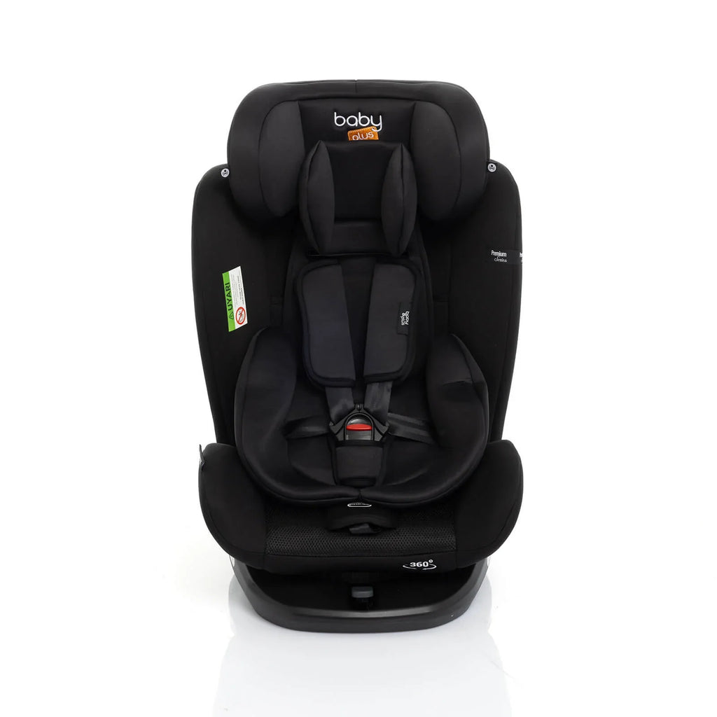 baby plus Orbitfix Group 0+/1/2/3 (Birth to 12 Years) Car Seat - Black
