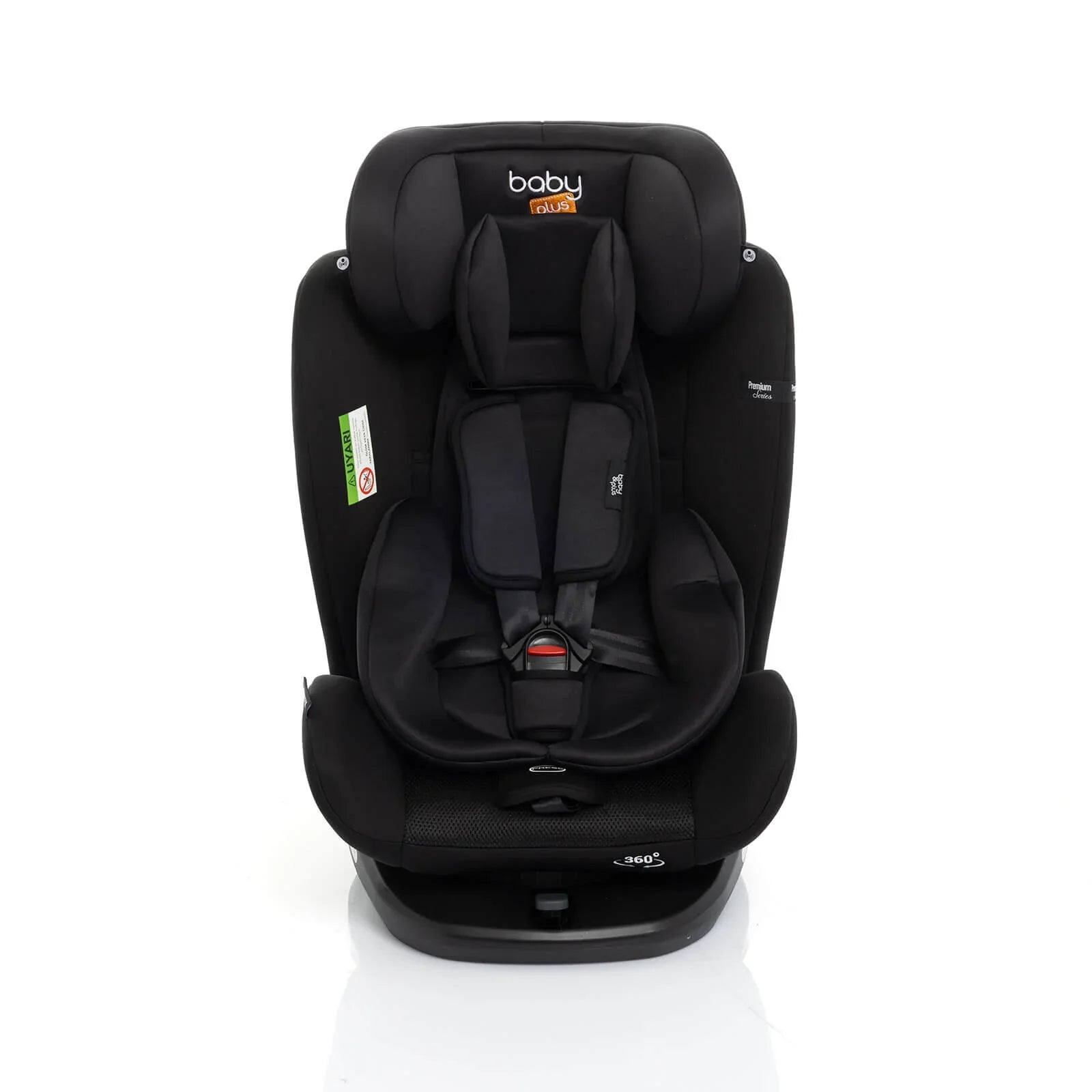 baby plus Orbitfix Group 0+/1/2/3 (Birth to 12 Years) Car Seat - Black
