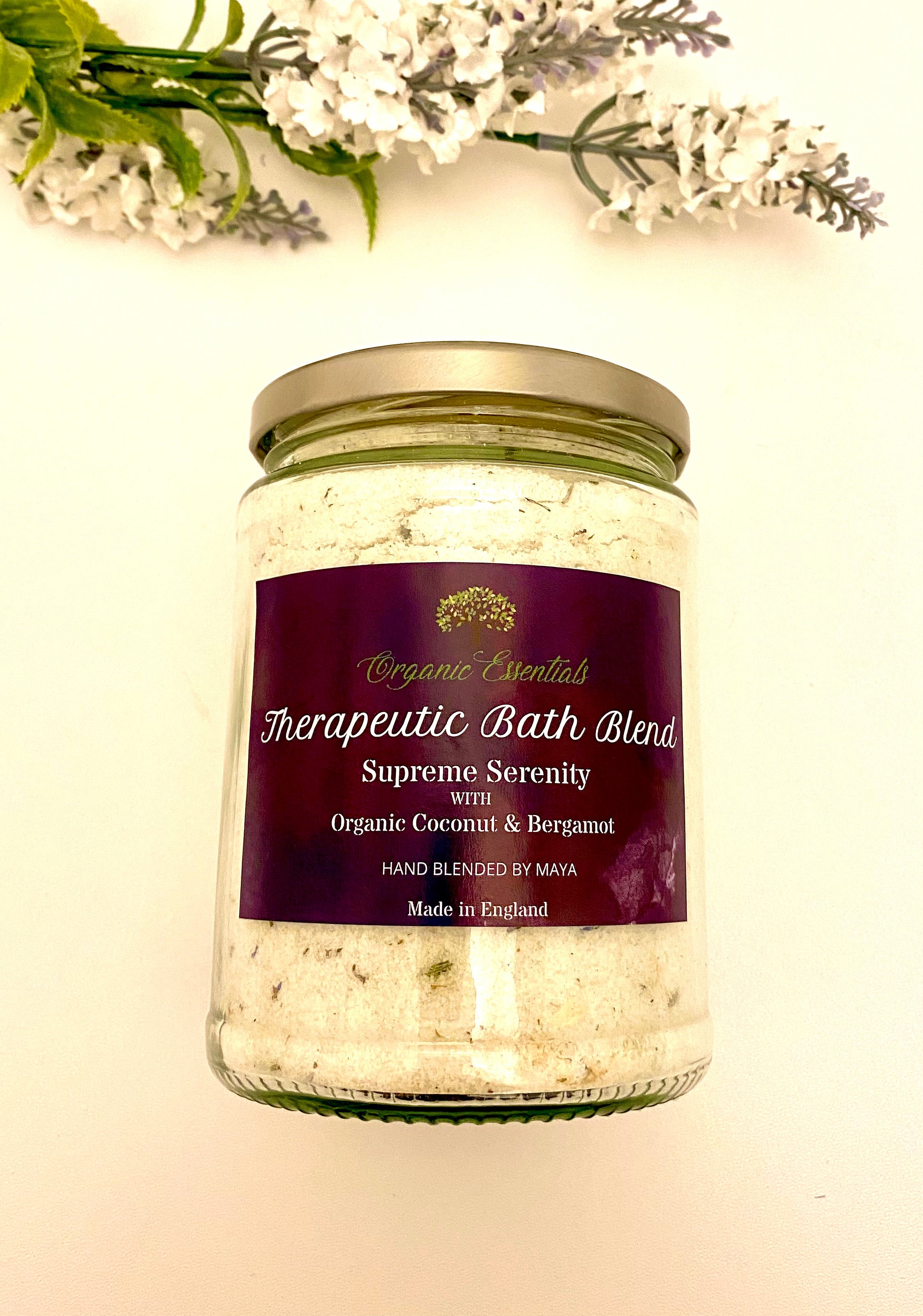 Luxury Bath Blend - Bergamot & Organic Coconut