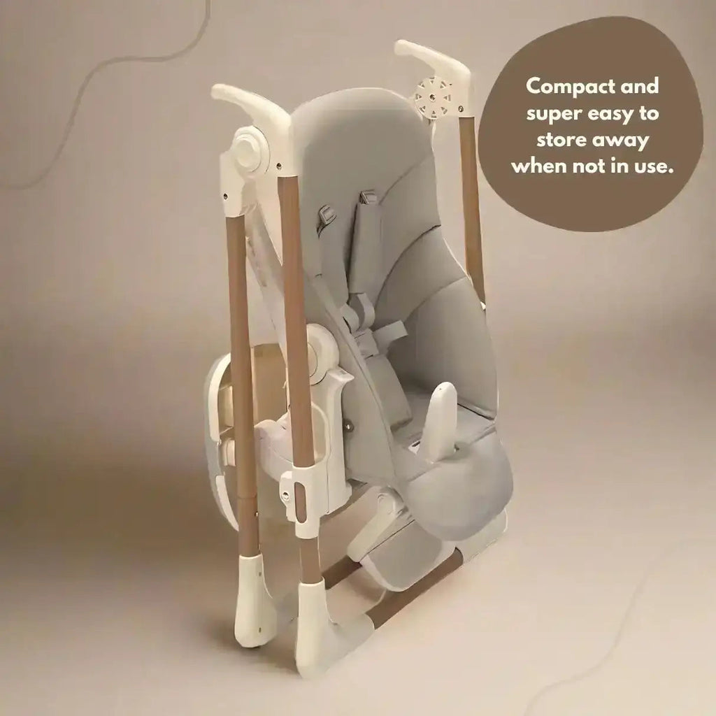 Flare Foldable High Chair - Beige - Highchair