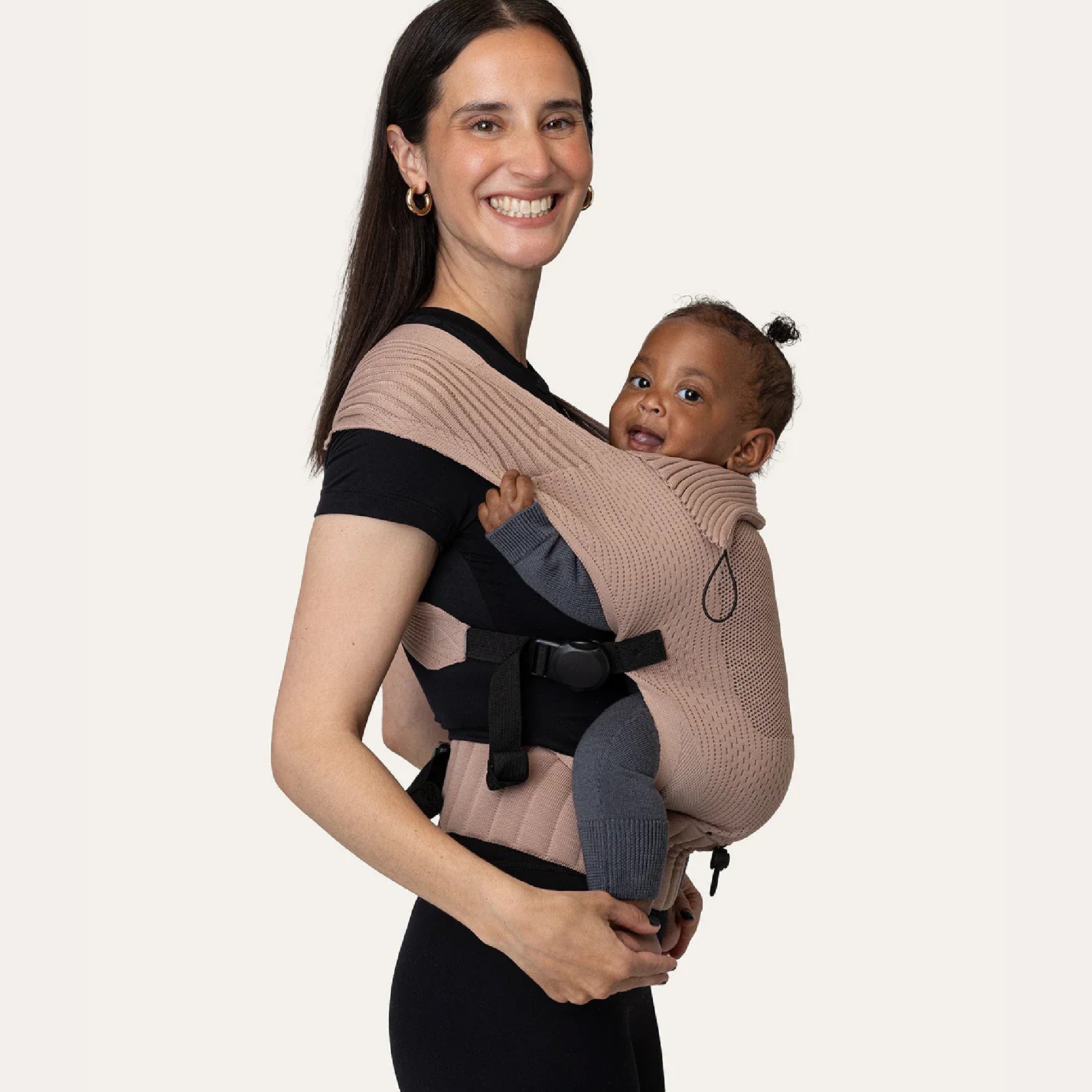 Flybaby 3D Knit Baby Carrier - Cinnamon - Baby Carrier