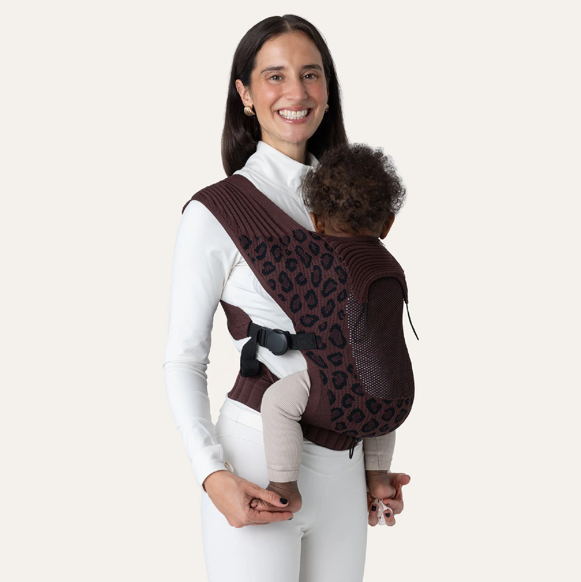 Flybaby 3D Knit Baby Carrier - Dark Leo - Baby Carrier
