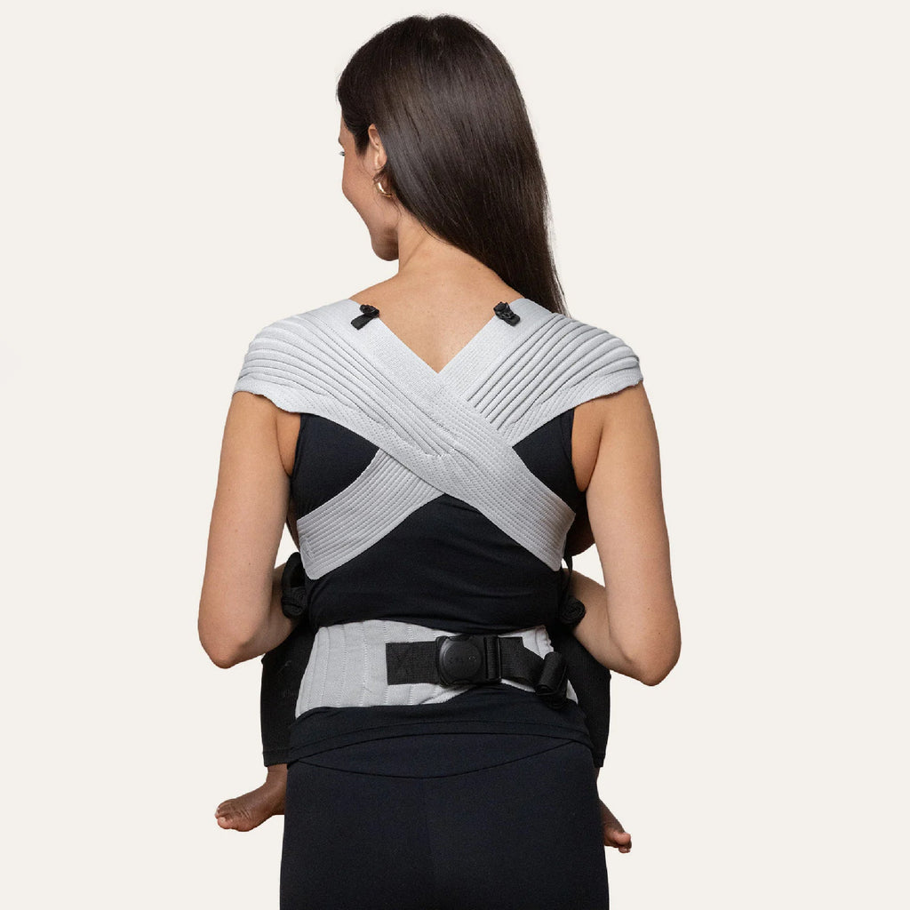 Flybaby 3D Knit Baby Carrier - Grey - Baby Carrier
