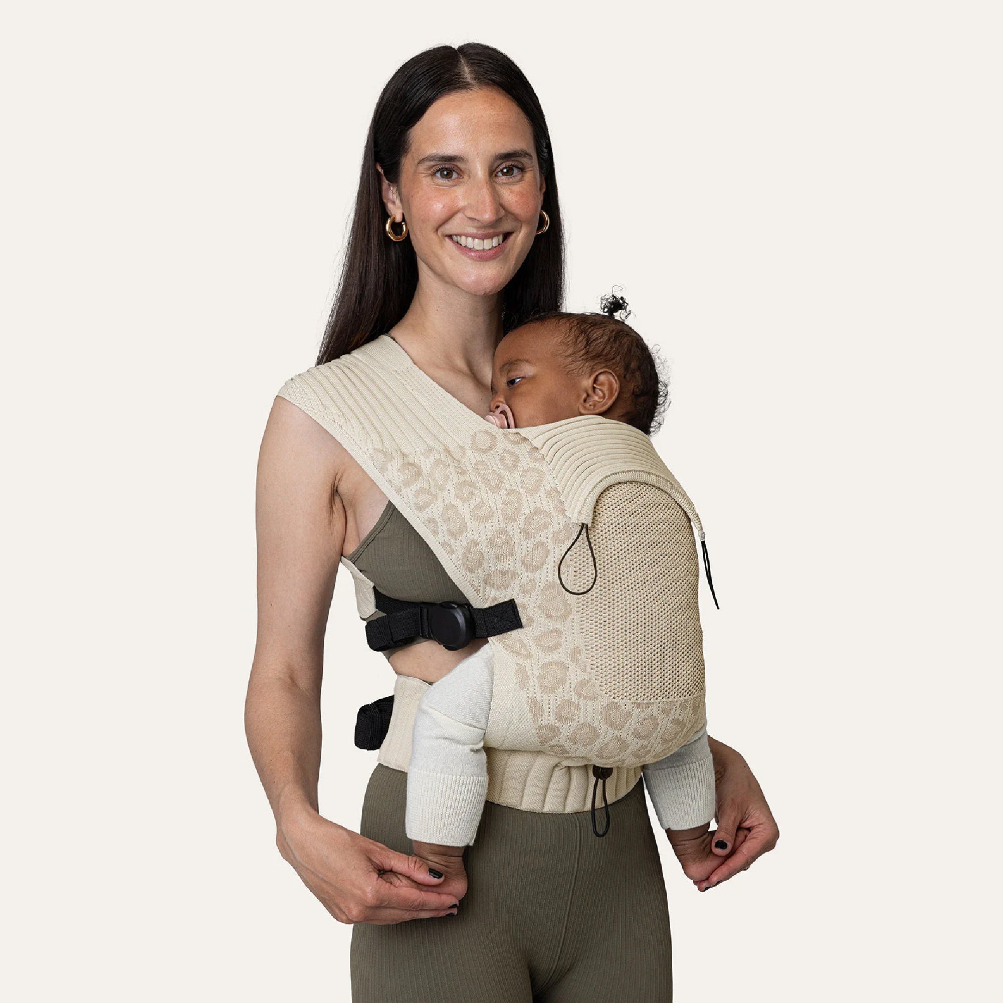 Flybaby 3D Knit Baby Carrier - Light Leo - Baby Carrier