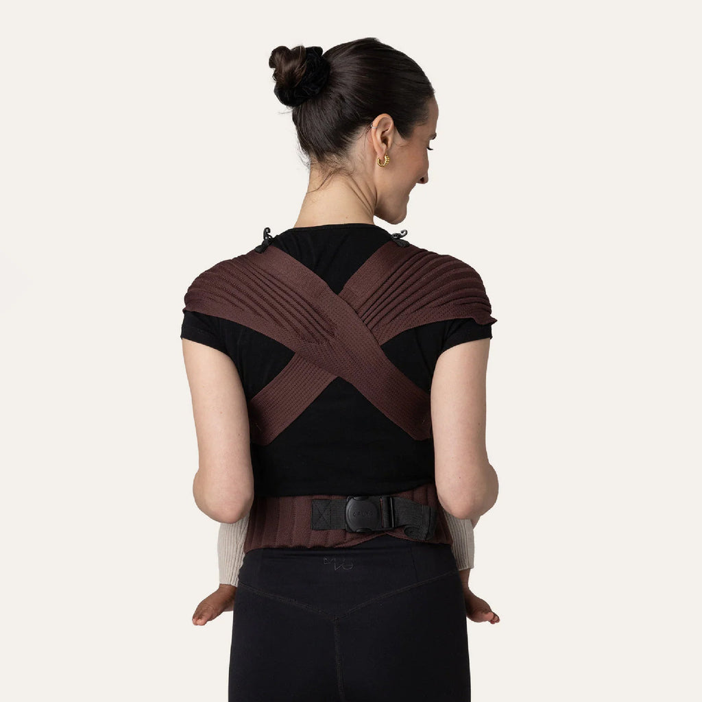 Flybaby 3D Knit Baby Carrier - Mokka - Baby Carrier
