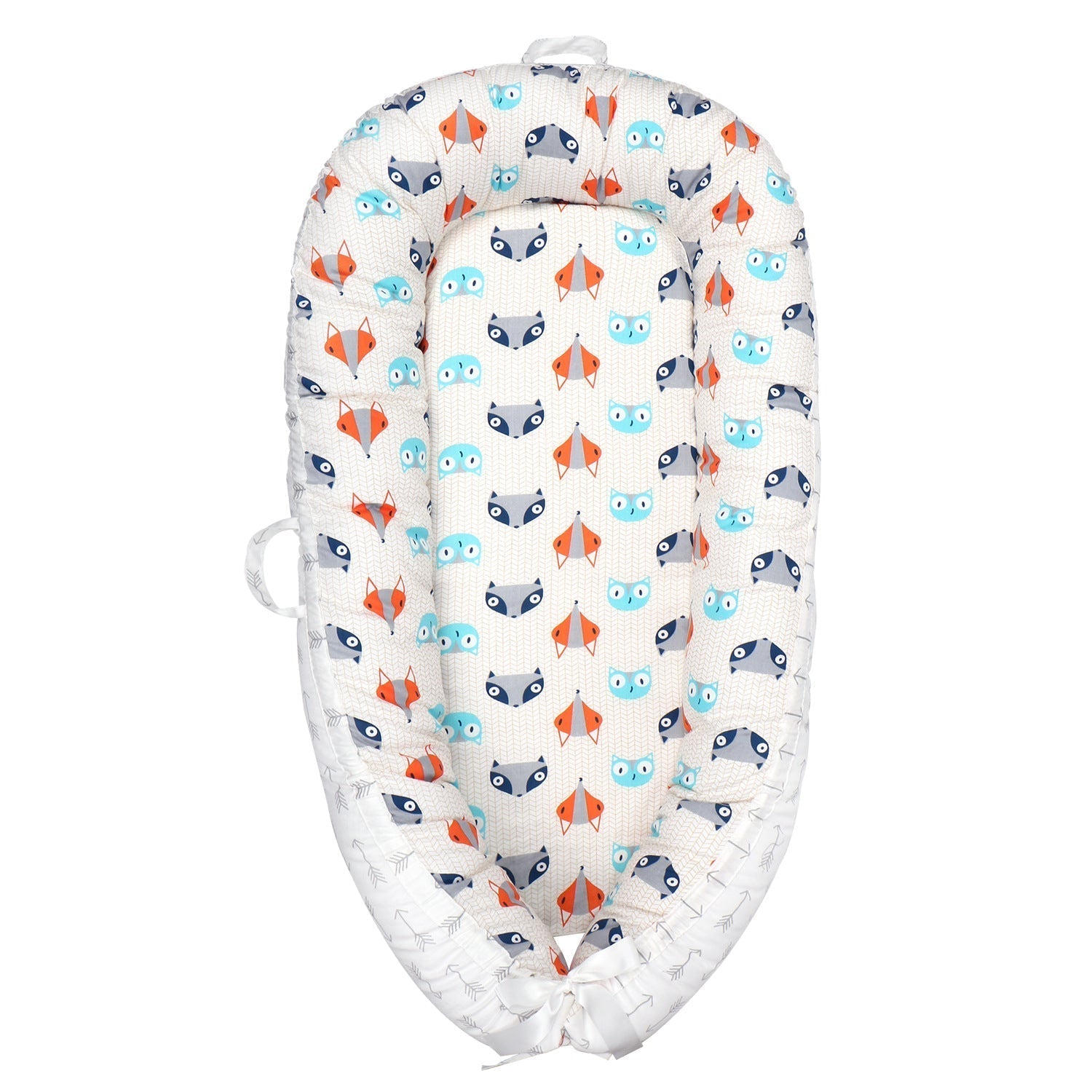 Baby Crib Bed Foldable Newborn Bionic Bed Baby Supplies - Fox / 90x50CM