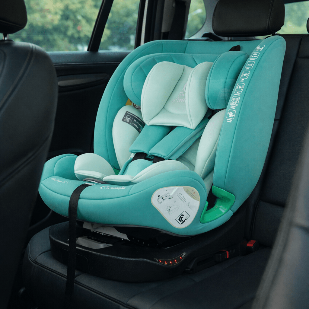 For Your Little One AllStage 360 0/1/2/3 ISOFIX I-Size Car Seat - Sage Teal (Birth-12 Years) - Birth - 12 Years