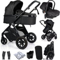 For Your Little One Cruise 3 In 1 Travel System With Car Seat - Eclipse Black (Free Cupholder / Seat Liner Included!)
