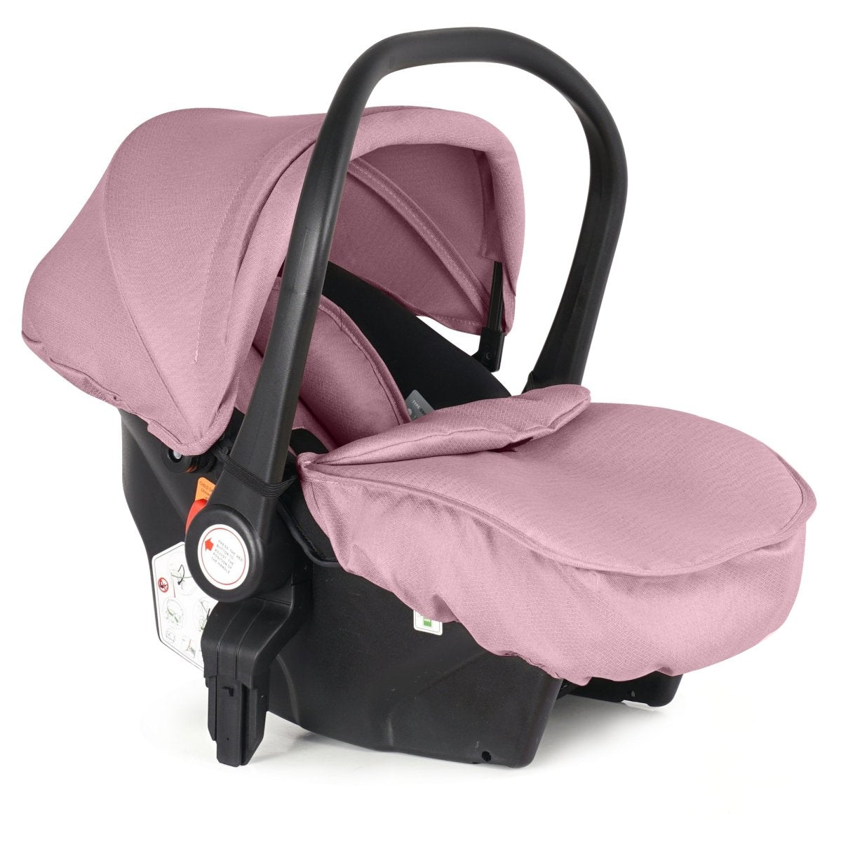 For Your Little One Cruise 3 In 1 Travel System With Car Seat - Blush Rose (Free Cupholder And Seat Liner Included!)