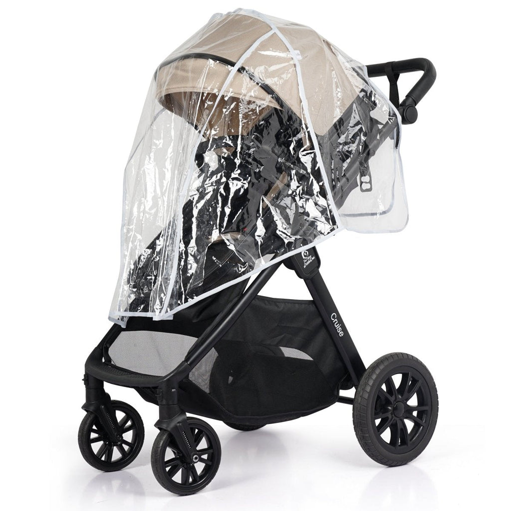 For Your Little One Cruise 3 In 1 Travel System With Car Seat - Dune Beige (Free Cupholder And Seat Liner Included!)