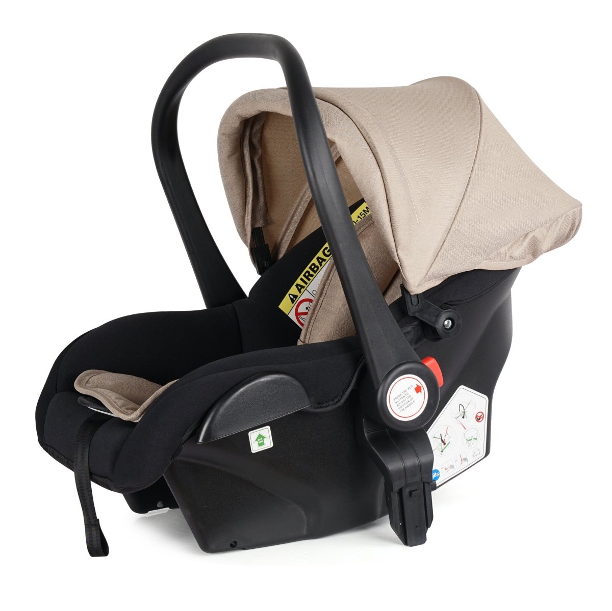 For Your Little One Cruise 3 In 1 Travel System With Car Seat - Dune Beige (Free Cupholder And Seat Liner Included!)