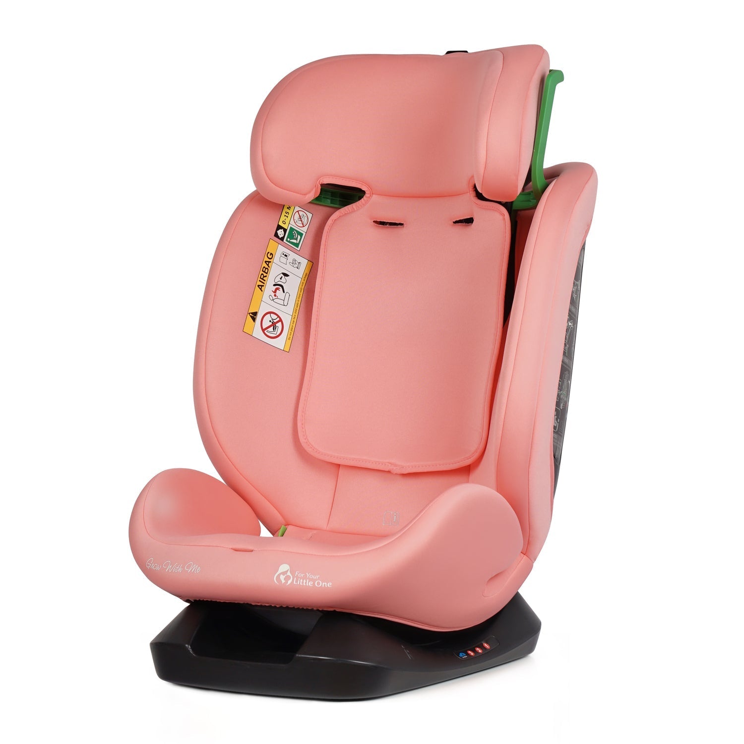 For Your Little One GrowWithMe 0/1/2/3 i-Size Car Seat - Blush Rose (Birth-12 Years) - Birth - 12 Years