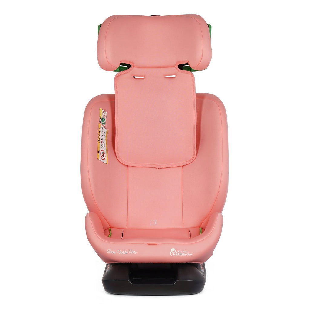 For Your Little One GrowWithMe 0/1/2/3 i-Size Car Seat - Blush Rose (Birth-12 Years) - Birth - 12 Years