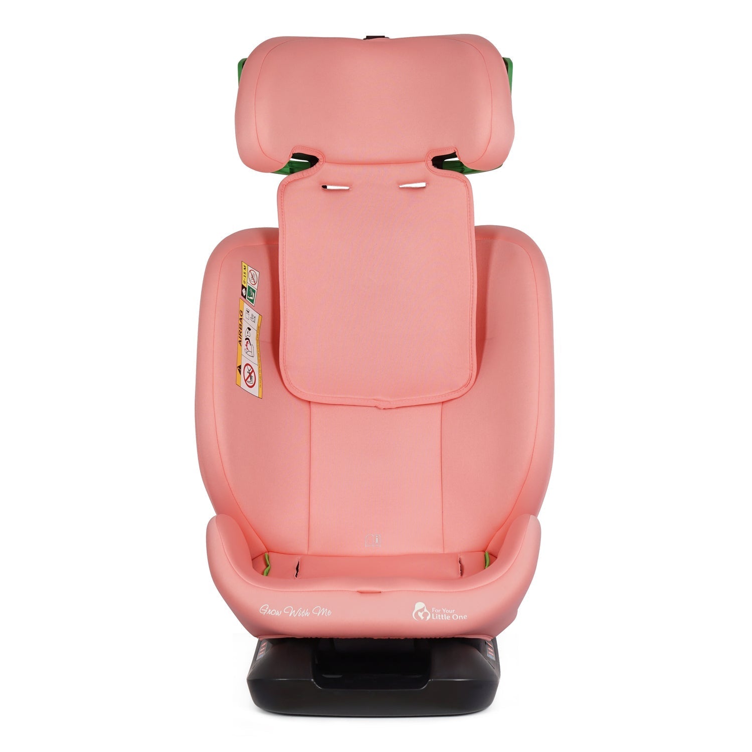 For Your Little One GrowWithMe 0/1/2/3 i-Size Car Seat - Blush Rose (Birth-12 Years) - Birth - 12 Years