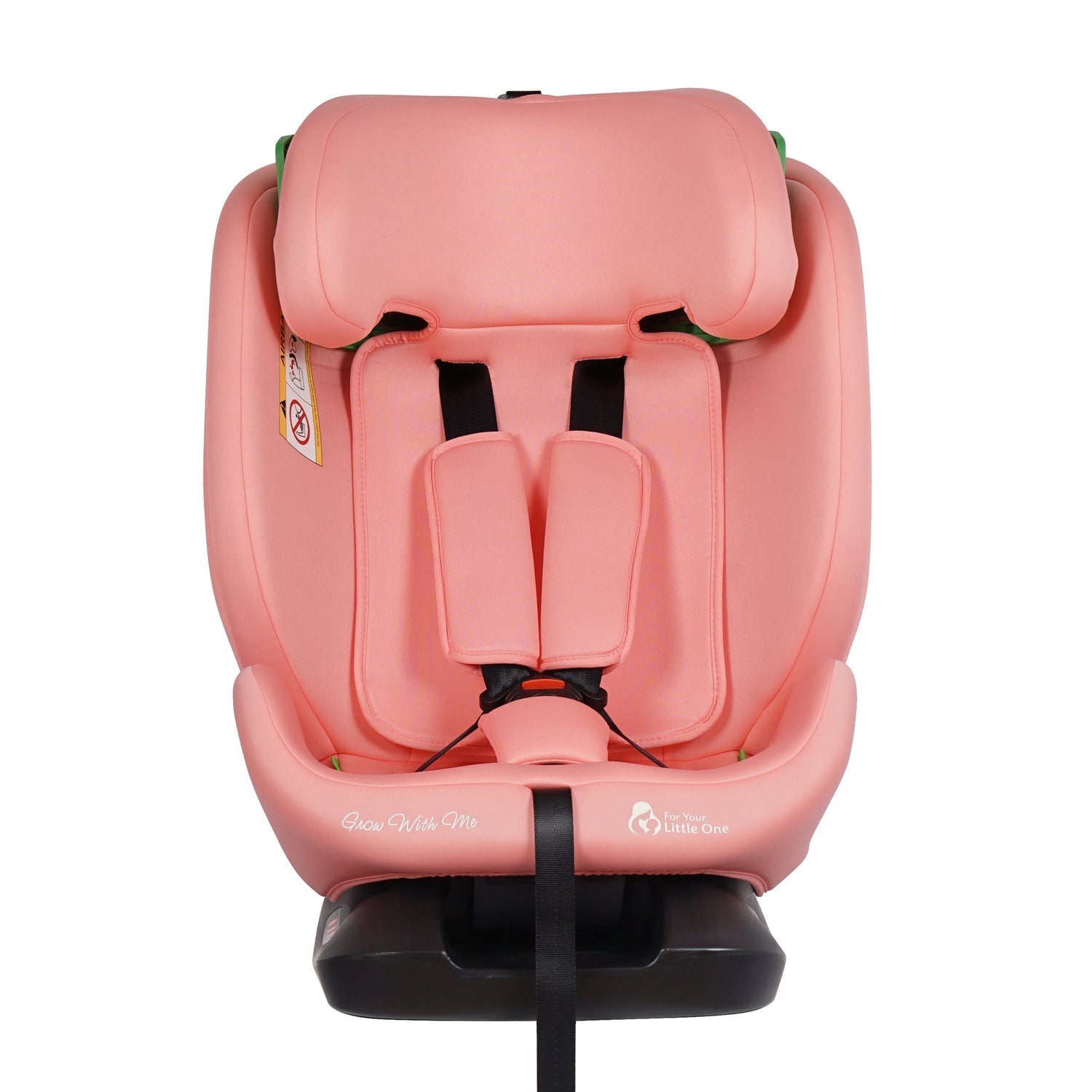 For Your Little One GrowWithMe 0/1/2/3 i-Size Car Seat - Blush Rose (Birth-12 Years) - Birth - 12 Years