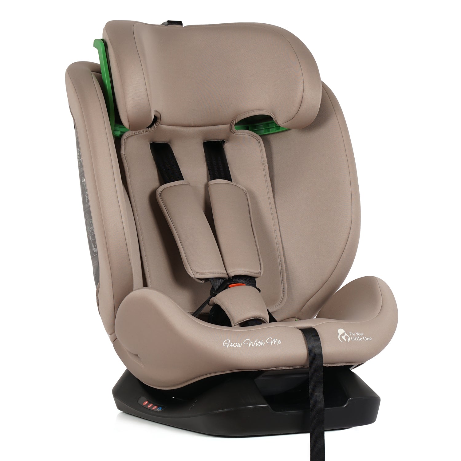 For Your Little One GrowWithMe 0/1/2/3 i-Size Car Seat - Latte Beige (Birth-12 Years) - Birth - 12 Years
