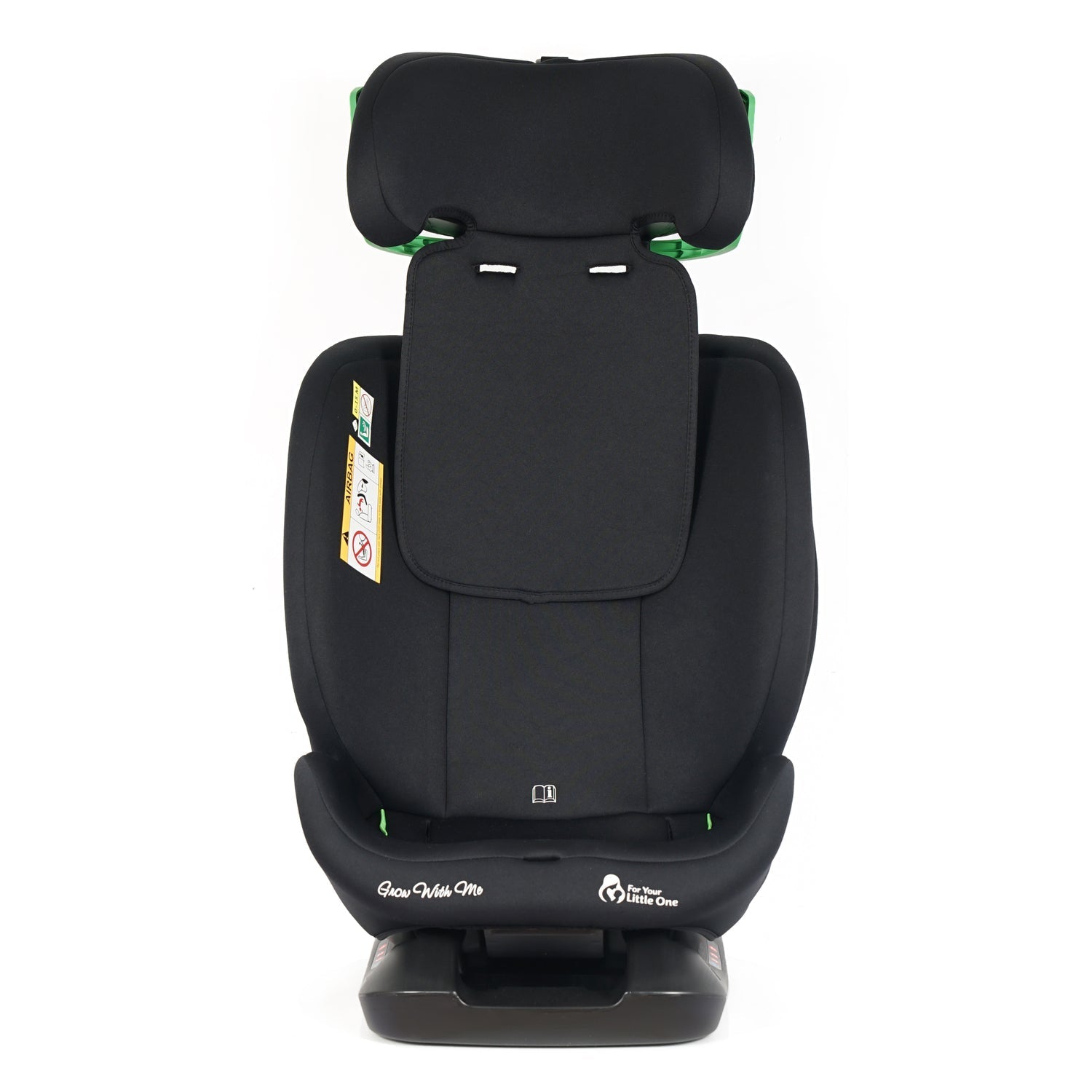 For Your Little One GrowWithMe 0/1/2/3 i-Size Car Seat - Midnight Black (Birth-12 Years) - Birth - 12 Years