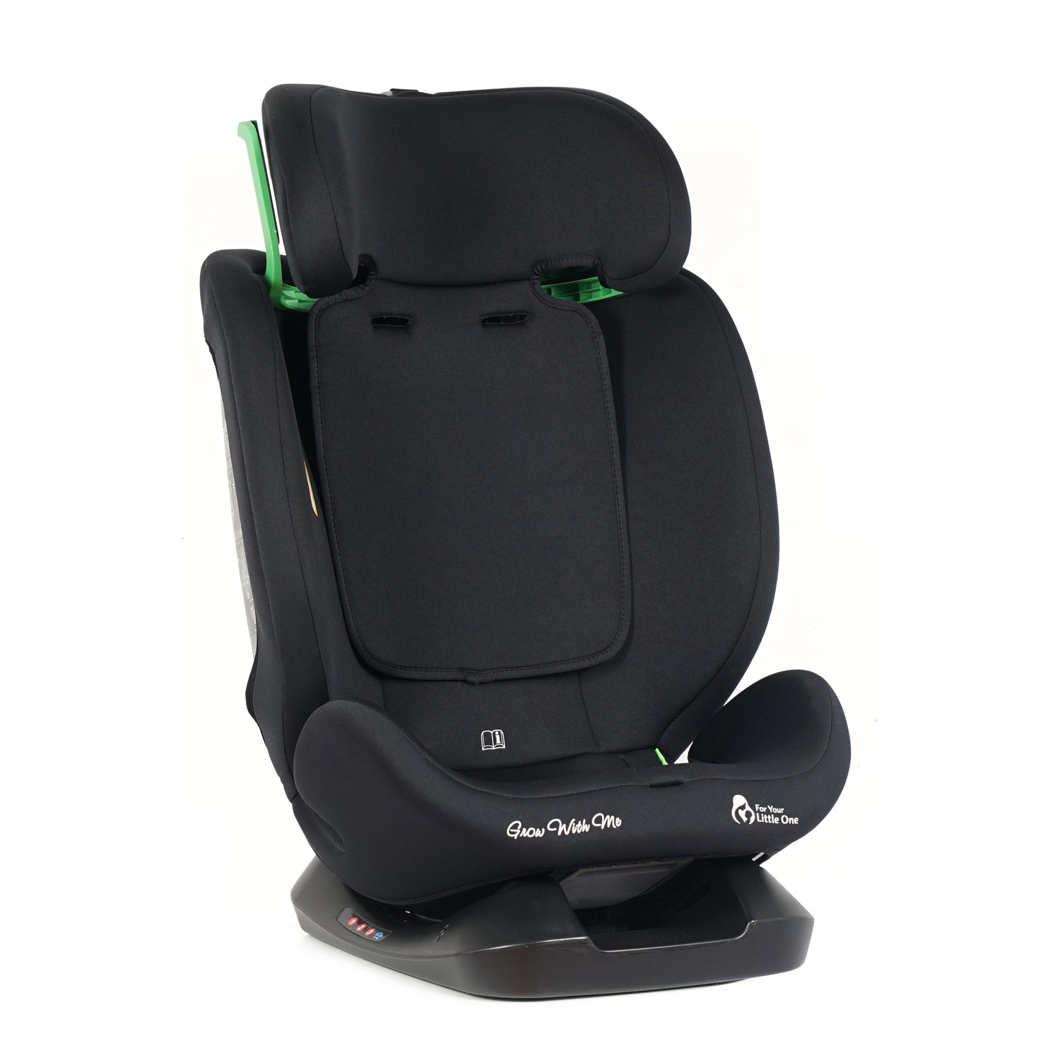For Your Little One GrowWithMe 0/1/2/3 i-Size Car Seat - Midnight Black (Birth-12 Years) - Birth - 12 Years