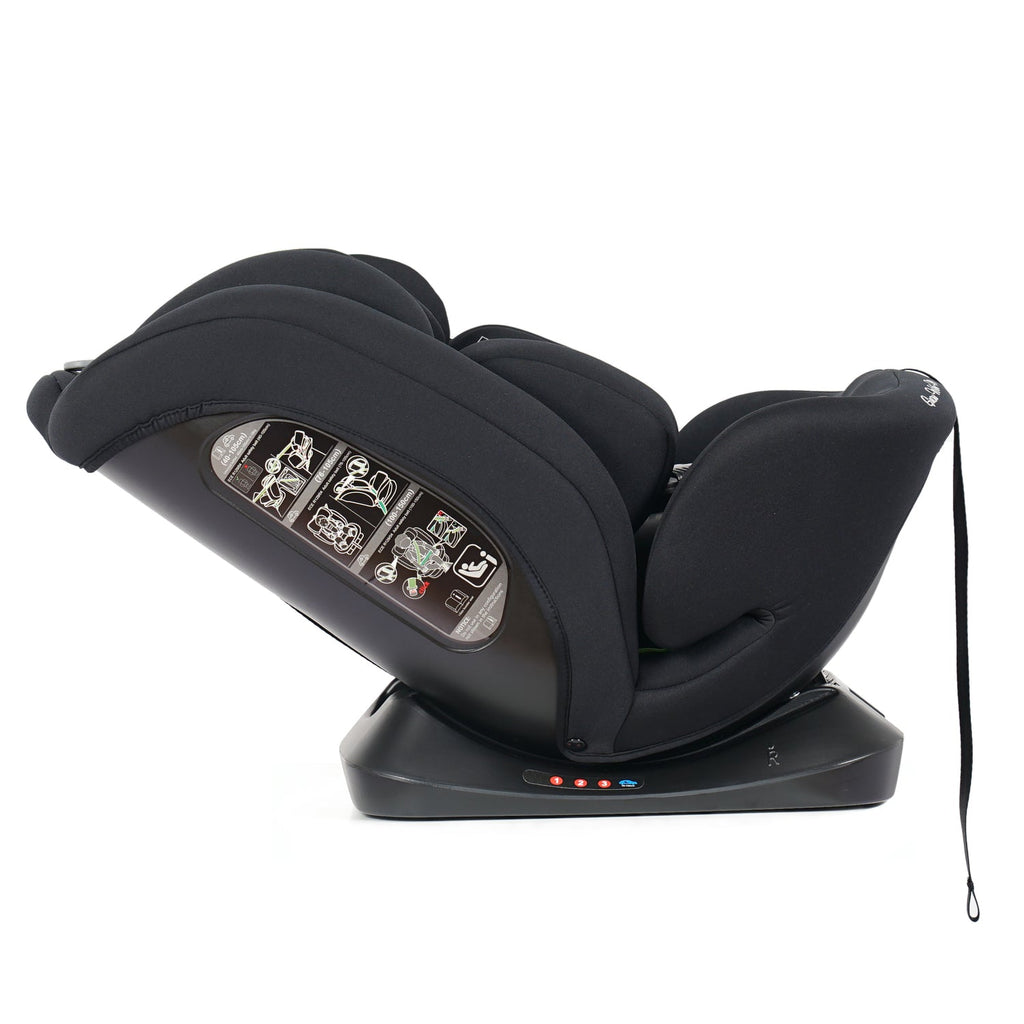 For Your Little One GrowWithMe 0/1/2/3 i-Size Car Seat - Midnight Black (Birth-12 Years) - Birth - 12 Years