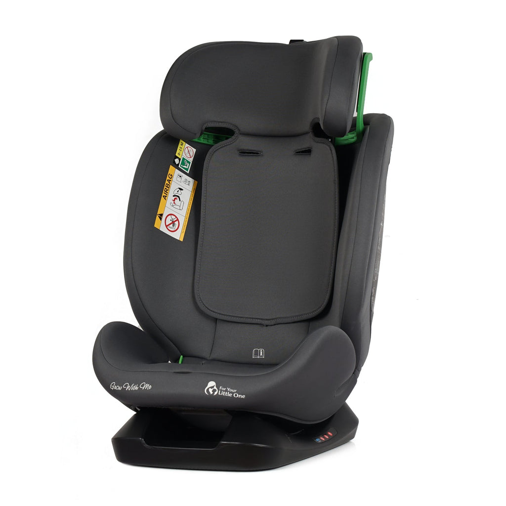 For Your Little One GrowWithMe 0/1/2/3 i-Size Car Seat - Slate Mist (Birth-12 Years) - Birth - 12 Years