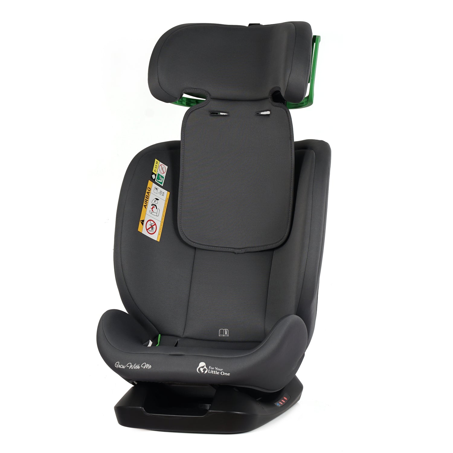 For Your Little One GrowWithMe 0/1/2/3 i-Size Car Seat - Slate Mist (Birth-12 Years) - Birth - 12 Years