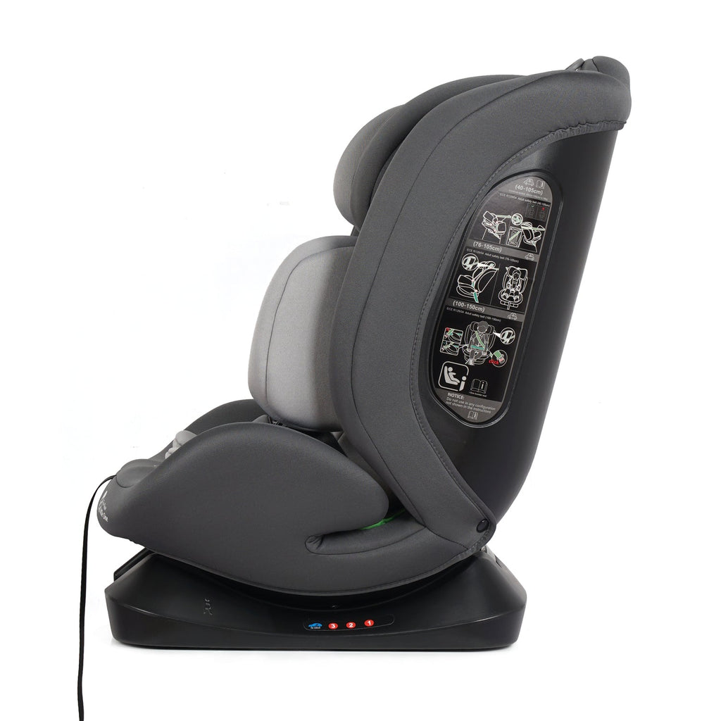 For Your Little One GrowWithMe 0/1/2/3 i-Size Car Seat - Slate Mist (Birth-12 Years) - Birth - 12 Years