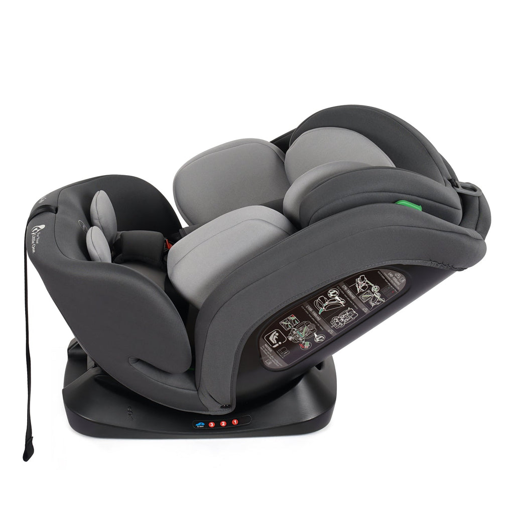 For Your Little One GrowWithMe 0/1/2/3 i-Size Car Seat - Slate Mist (Birth-12 Years) - Birth - 12 Years