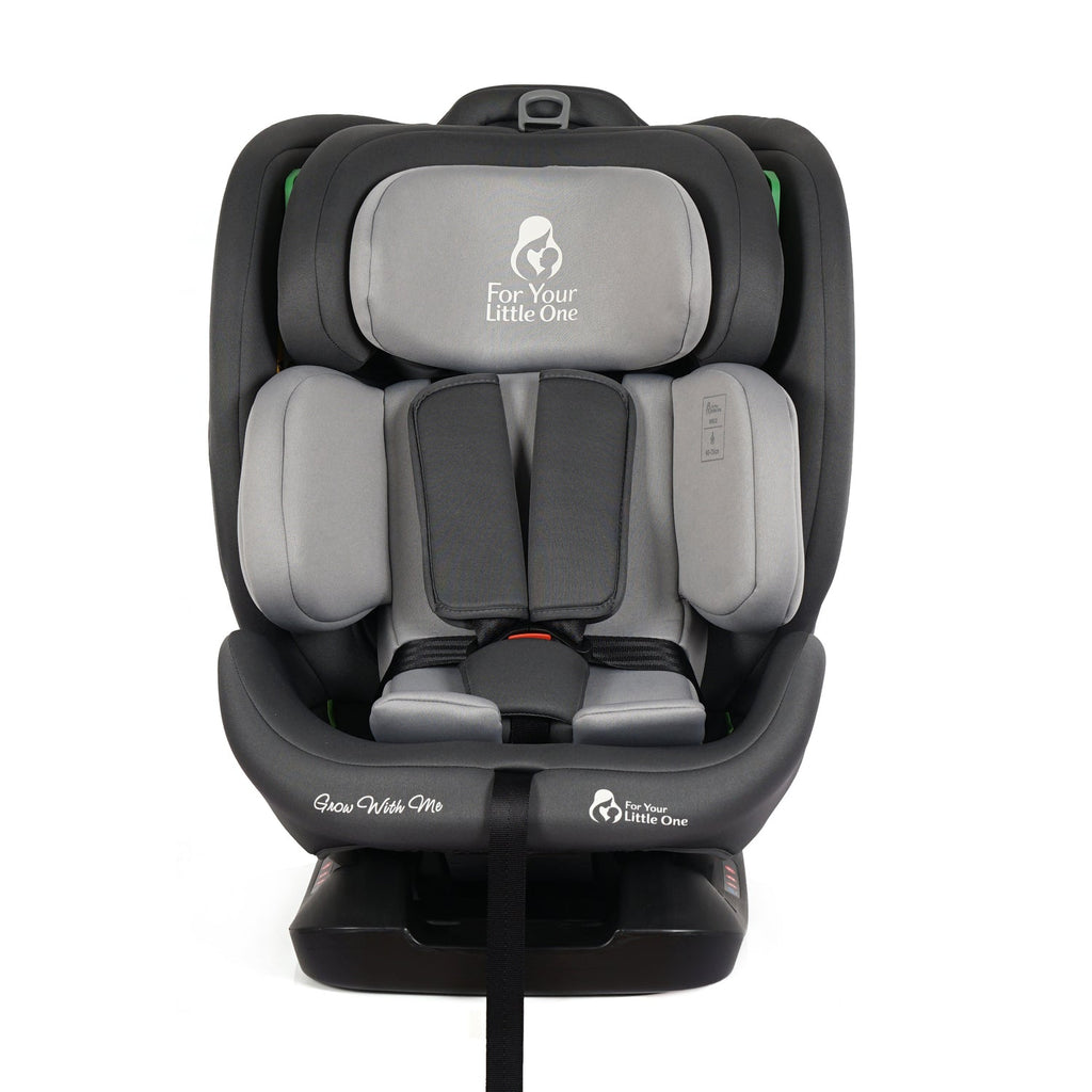 For Your Little One GrowWithMe 0/1/2/3 i-Size Car Seat - Slate Mist (Birth-12 Years) - Birth - 12 Years