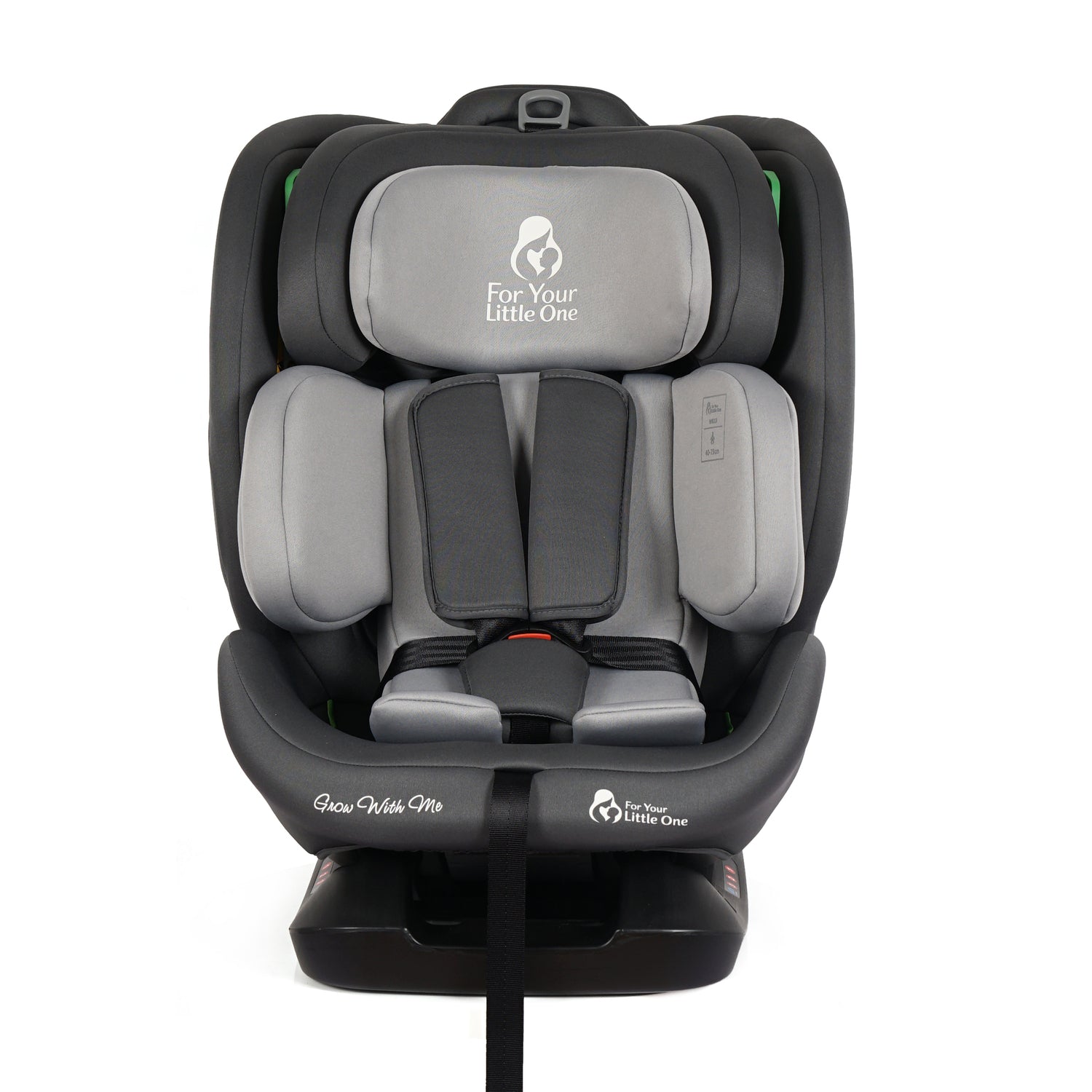 For Your Little One GrowWithMe 0/1/2/3 i-Size Car Seat - Slate Mist (Birth-12 Years) - Birth - 12 Years