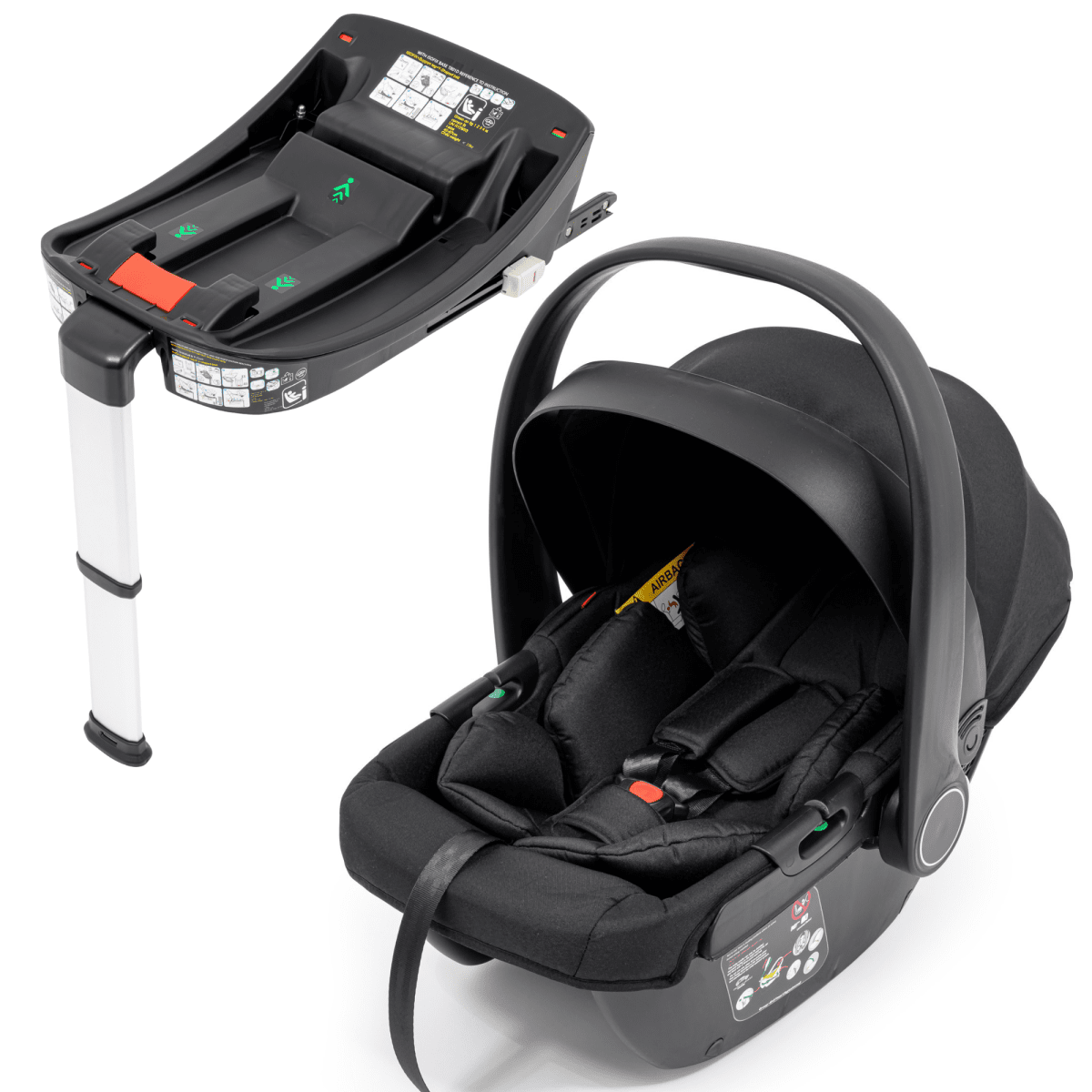 For Your Little One Lite i-Size Infant Car Seat & Base (Birth-12 Months) - Black-0