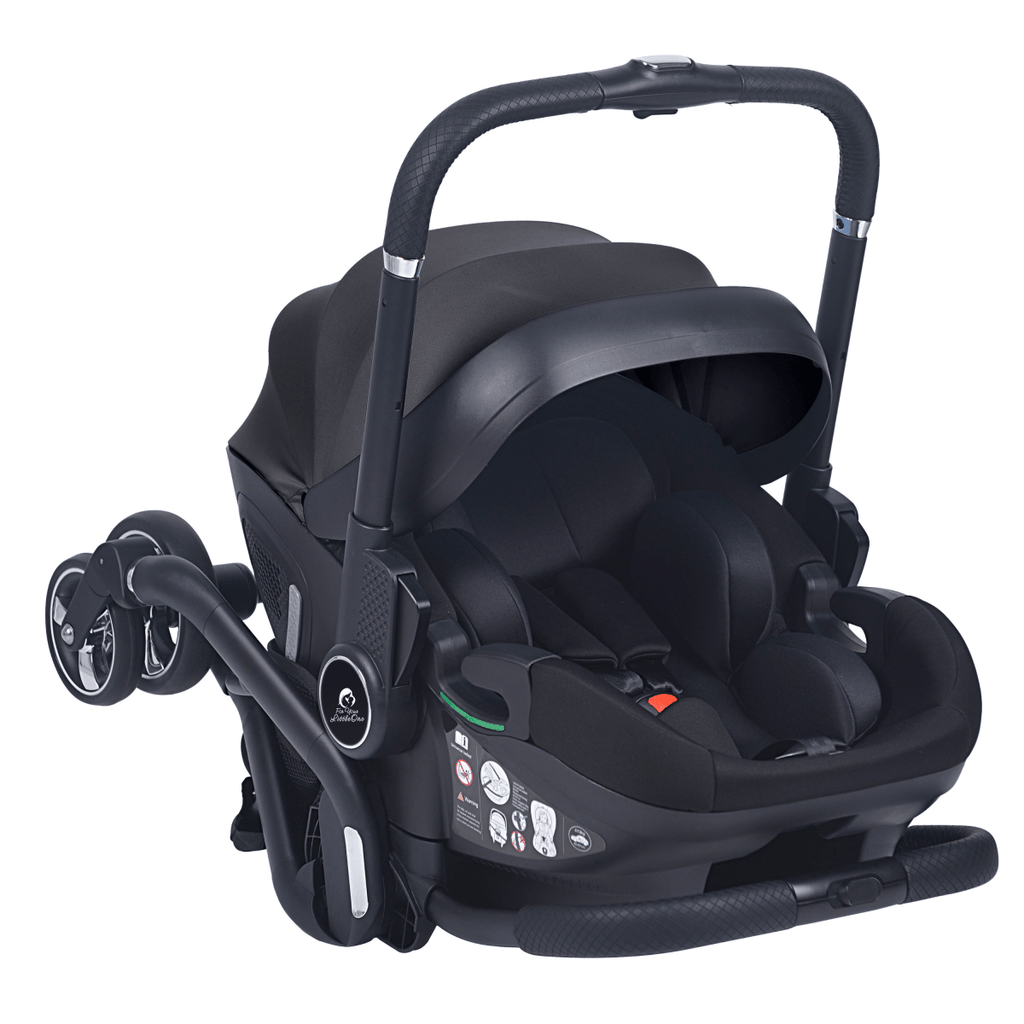 For Your Little One Qubi Infant Car Seat Stroller - Eclipse Black