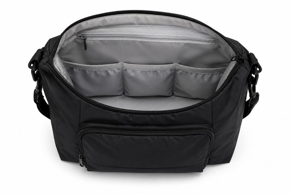 For Your Little One Qubi Mommy Changing Bag - Black - Changing Bag