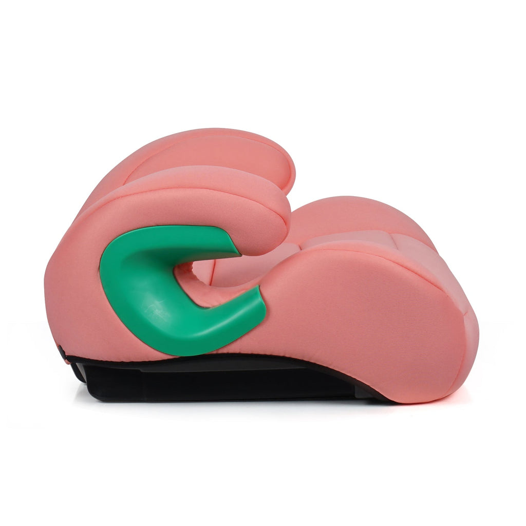 For Your Little One Stepup I-Size Belted 2/3 Car Seat Booster Seat - Blush Rose (4-12 Years) - 4 - 12 Years