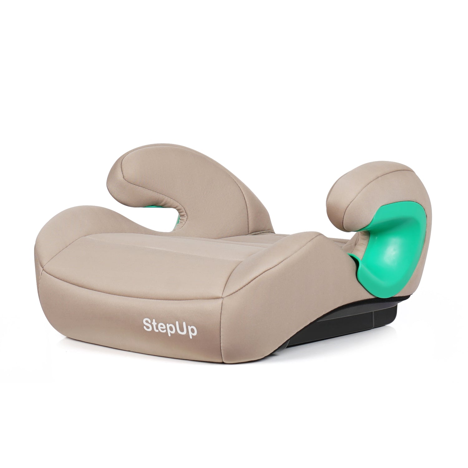 For Your Little One Stepup I-Size Belted 2/3 Car Seat Booster Seat - Latte Beige (4-12 Years) - 4 - 12 Years