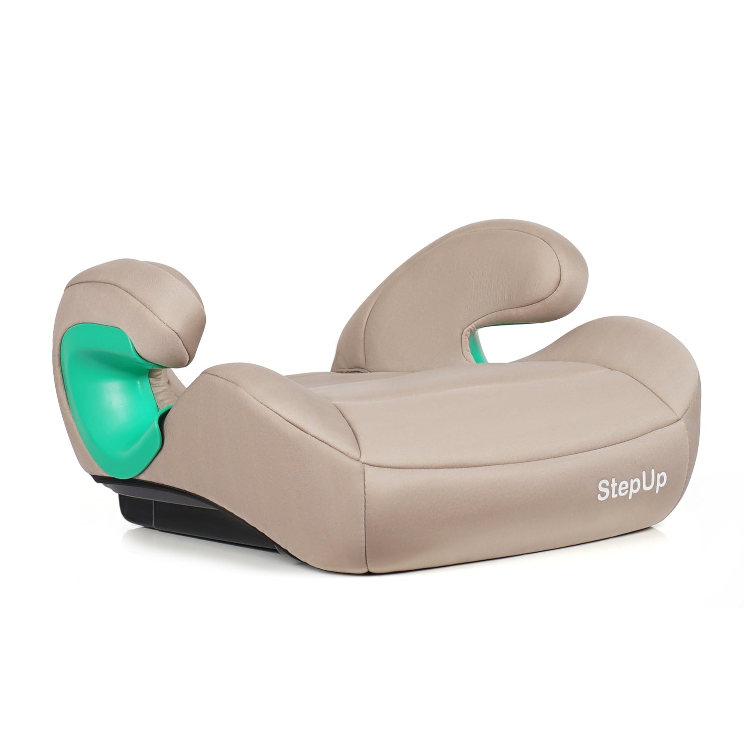 For Your Little One Stepup I-Size Belted 2/3 Car Seat Booster Seat - Latte Beige (4-12 Years) - 4 - 12 Years