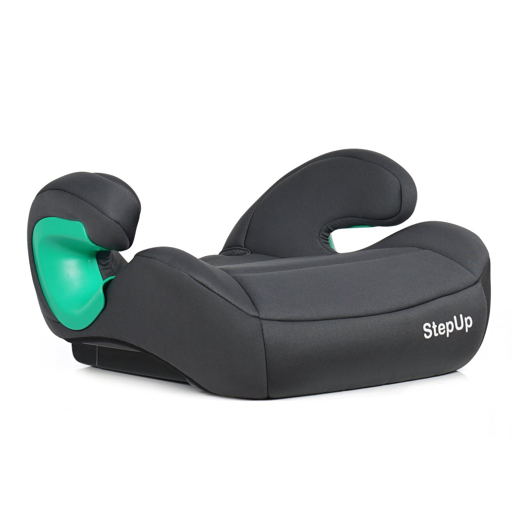 For Your Little One Stepup I-Size Belted 2/3 Car Seat Booster Seat - Slate Mist (4-12 Years) - 4 - 12 Years