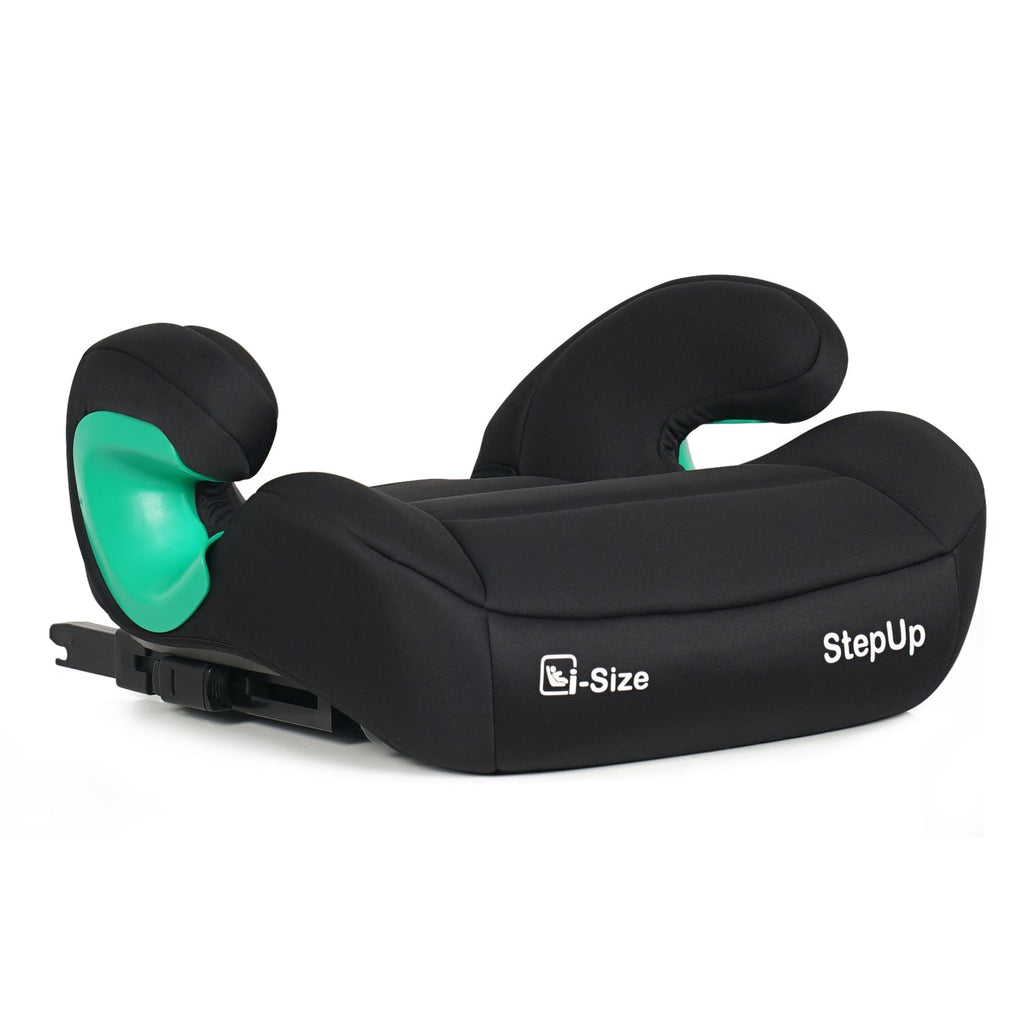 For Your Little One Stepup I-Size Isofix 2/3 Car Seat Booster Seat - Midnight Black (4-12 Years) - 4 - 12 Years