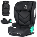 For Your Little One Stepup I-Size Isofix 2/3 Car Seat Booster Seat - Midnight Black (4-12 Years) - 4 - 12 Years