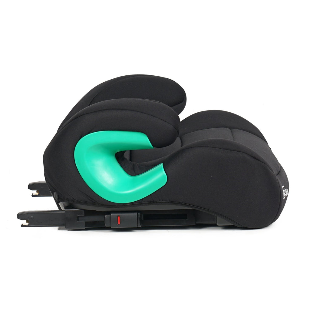 For Your Little One Stepup I-Size Isofix 2/3 Car Seat Booster Seat - Midnight Black (4-12 Years) - 4 - 12 Years