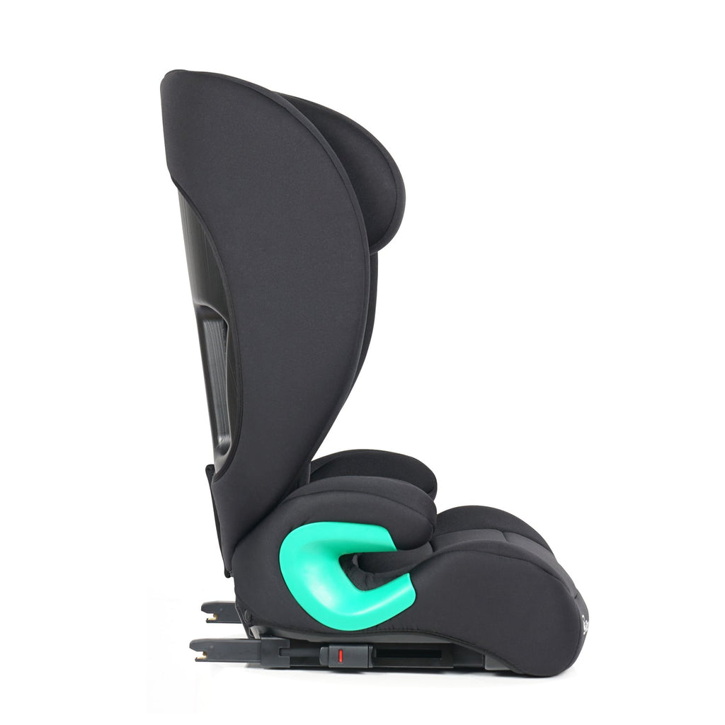For Your Little One Stepup I-Size Isofix 2/3 Car Seat Booster Seat - Midnight Black (4-12 Years) - 4 - 12 Years