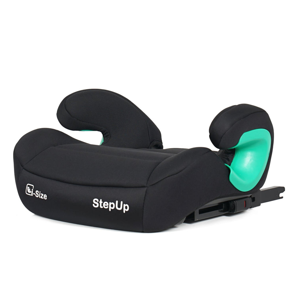 For Your Little One Stepup I-Size Isofix 2/3 Car Seat Booster Seat - Midnight Black (4-12 Years) - 4 - 12 Years
