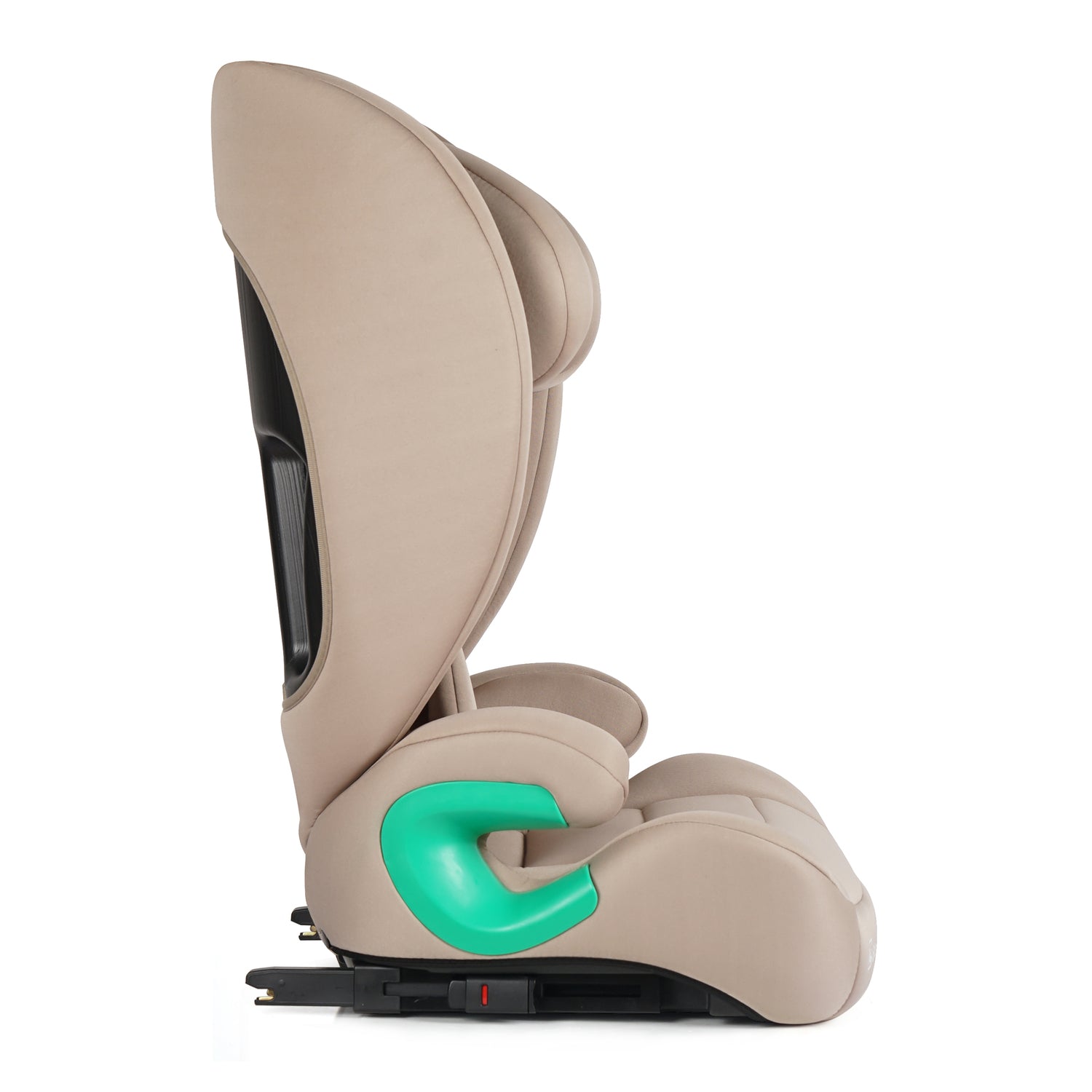 For Your Little One Stepup I-Size Isofix 2/3 Car Seat Booster Seat - Latte Beige (4-12 Years) - 4 - 12 Years
