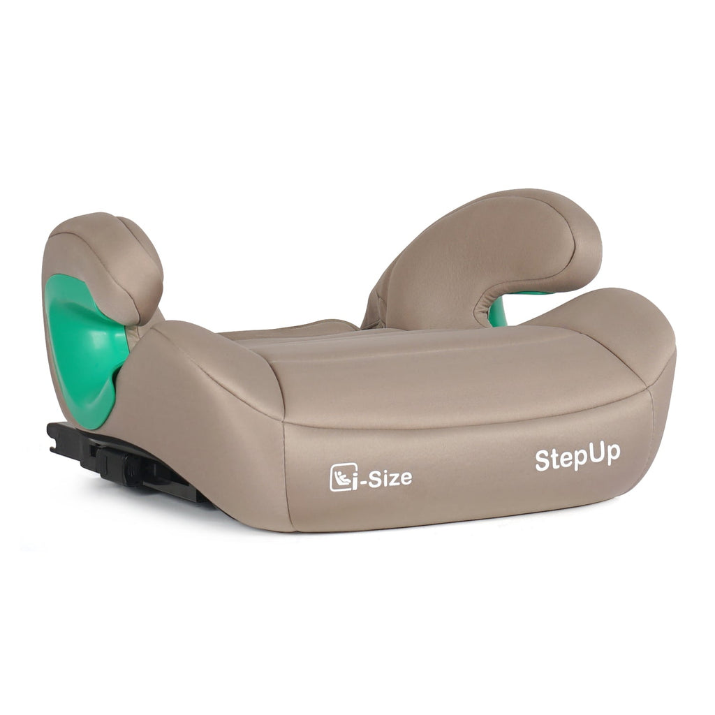 For Your Little One Stepup I-Size Isofix 2/3 Car Seat Booster Seat - Latte Beige (4-12 Years) - 4 - 12 Years