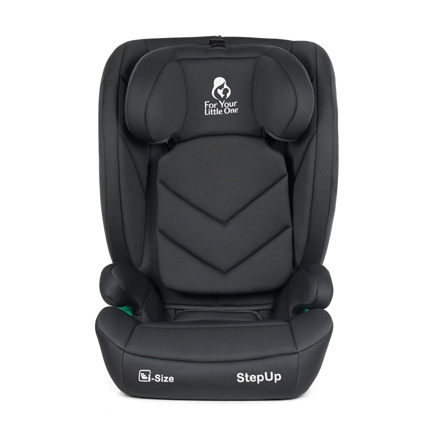 For Your Little One Stepup I-Size Isofix 2/3 Car Seat Booster Seat - Slate Mist (4-12 Years) - 4 - 12 Years