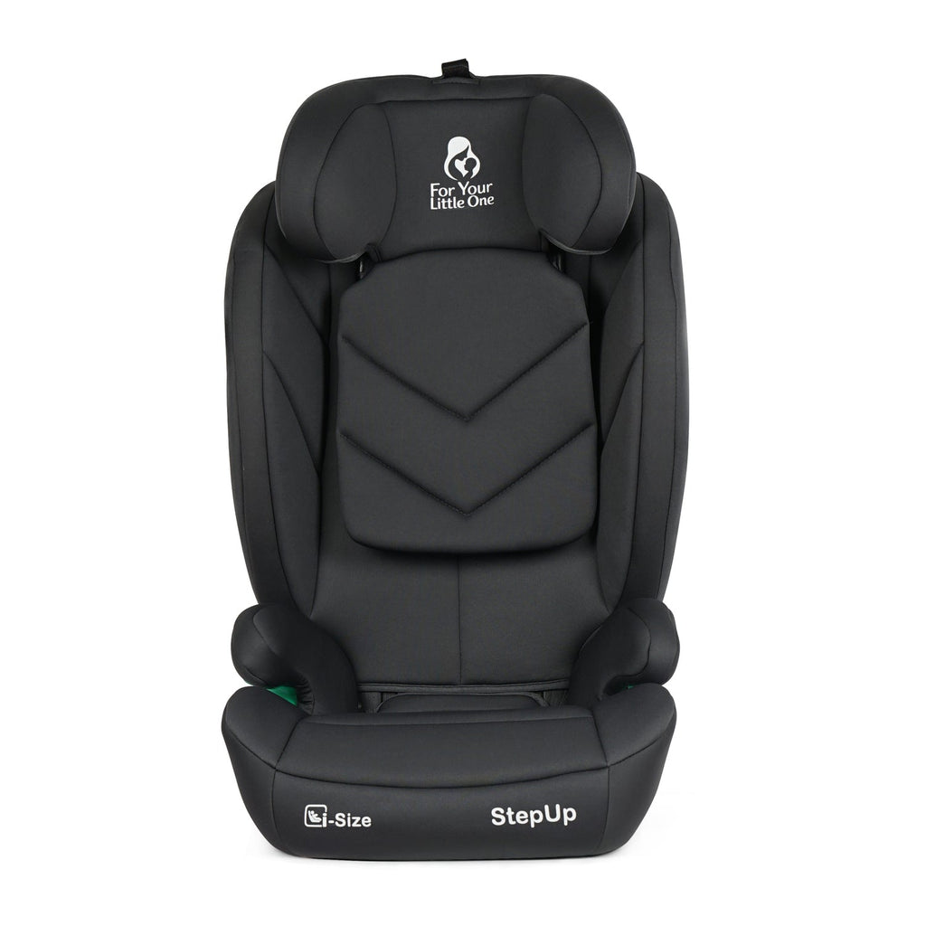 For Your Little One Stepup I-Size Isofix 2/3 Car Seat Booster Seat - Slate Mist (4-12 Years) - 4 - 12 Years